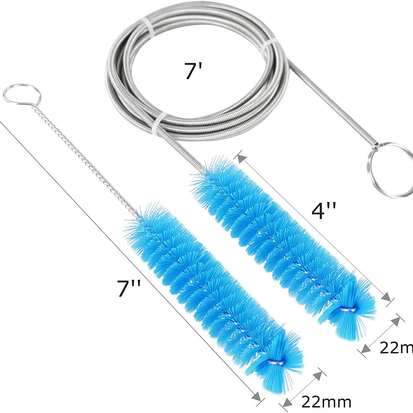 단일 브러시 파란색 + 작은 브러시 (직경  22mm 무게 약  85g)