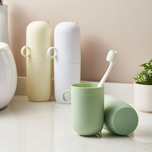 Unicorn Wash Cup Travel Toothbrush Box Convenient Carrying Toothbrush Toothpaste Storage Box Couple Toothbrush Cup Wholesale