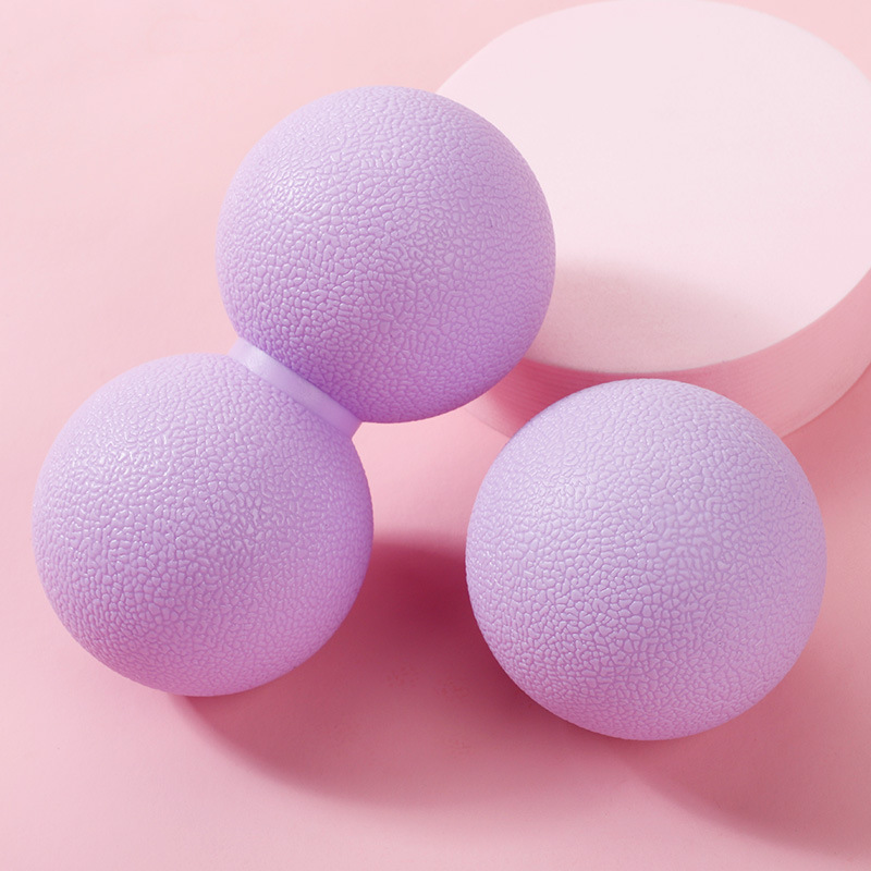 Fascia ball yoga relaxation arch and sole massage fitness ball hand-held peanut ball shoulder, neck and back muscle relaxation rolling ball