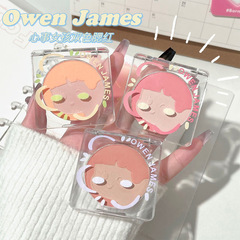 Owen James Girl's Thoughts Blush Dual Color Repair Palette Eyeshadow Matte Powder Delicate Whitening Atmosphere Women