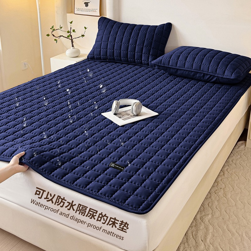 아이거 방수 매트리스 패드 [네이비블루]