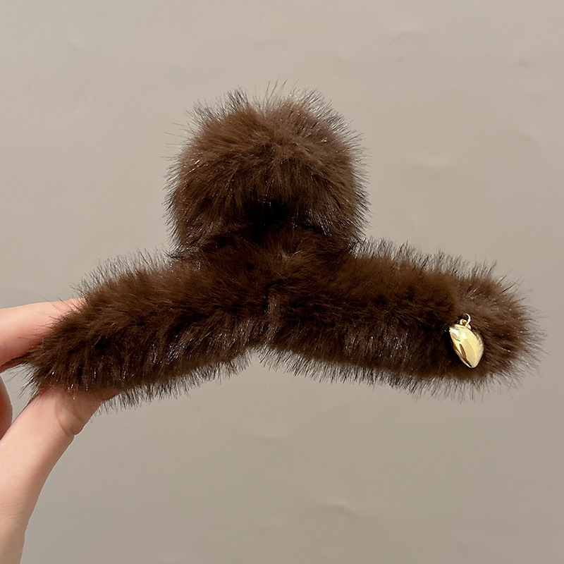 Clip grande para el cabello, pinza elegante para mujeres con cabello grueso