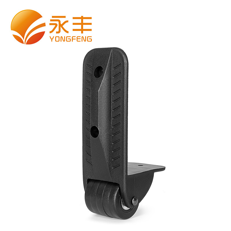 Direct sales from the manufacturer: luggage casters, trolley case accessories corner wheels, extended speaker right-angle wheels, black in stock