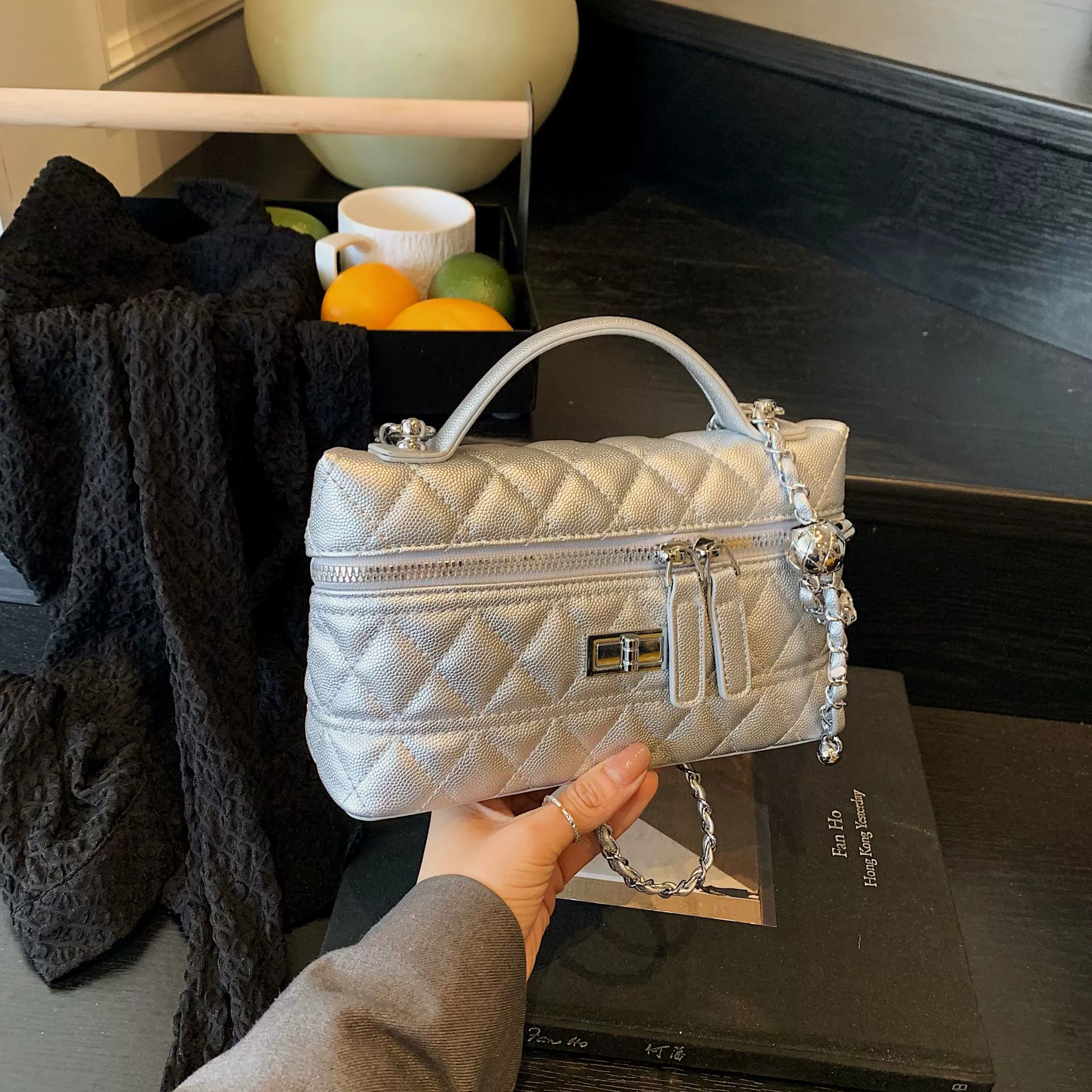 Маленькая коробка, летняя модная сумка через плечо для отдыха в стиле Chanel (международная торговля)