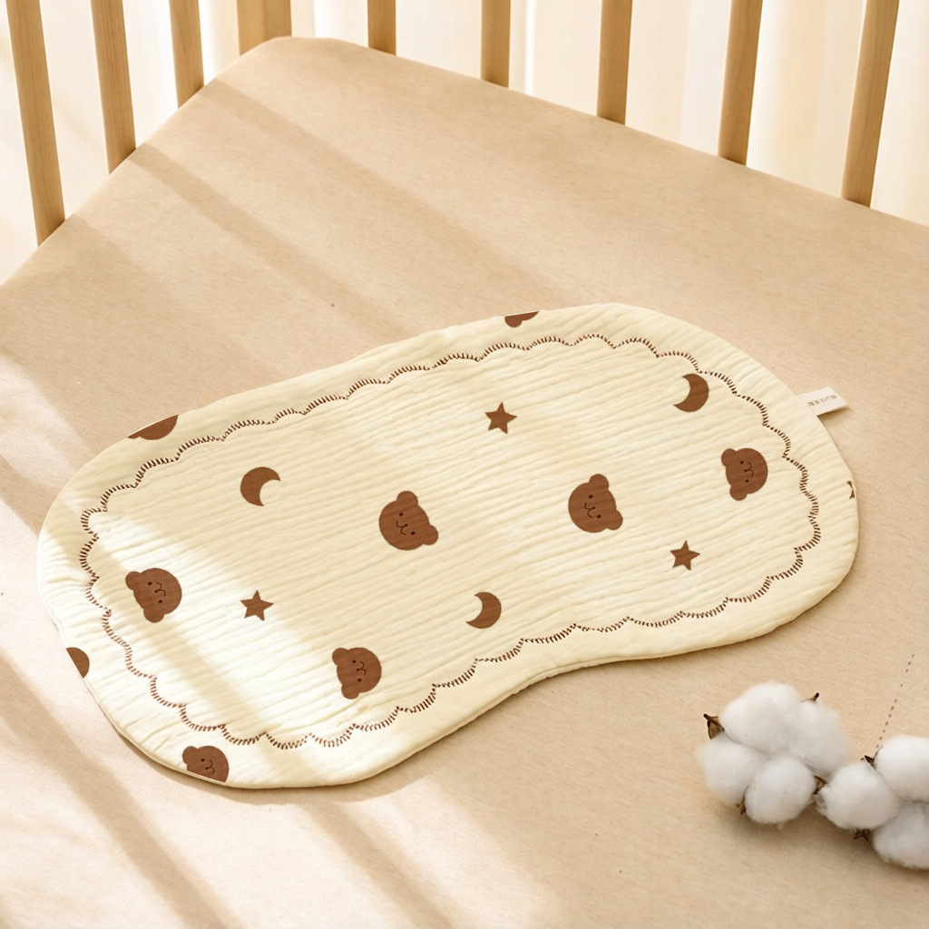 Almohada para bebé de 0 a 6 meses Almohada de nube para bebé de algodón Almohada para bebé recién nacido Almohada pequeña Almohada Almohada Almohada