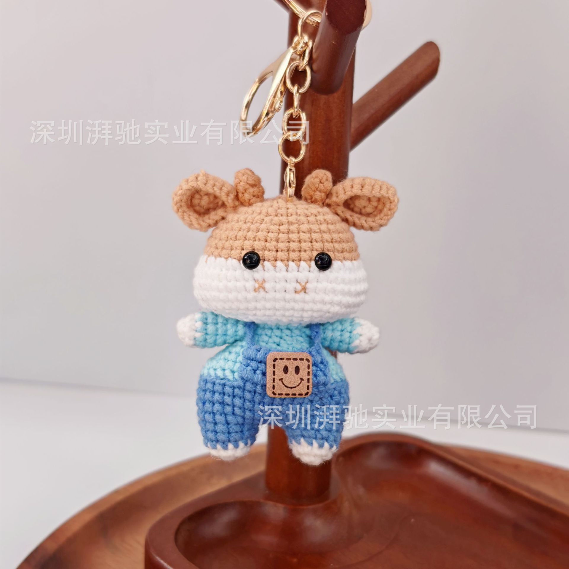 Colgantes de animales del zodiaco tejidos a mano, muñecos de lana hechos a crochet, accesorios decorativos para bolsos, regalos al por mayor y al detalle. image 9