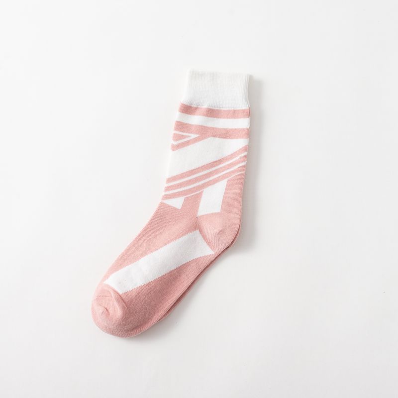 Unisex Crew Socks Breathable Cotton Mid Calf Robot Personality_voghion.com