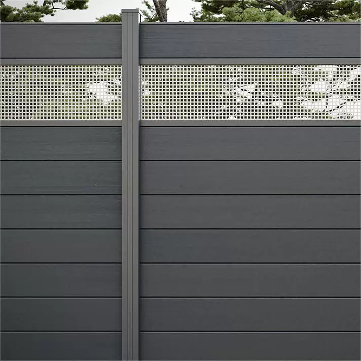 Shengjie горизонтальный алюминиевый забор алюминиевый забор