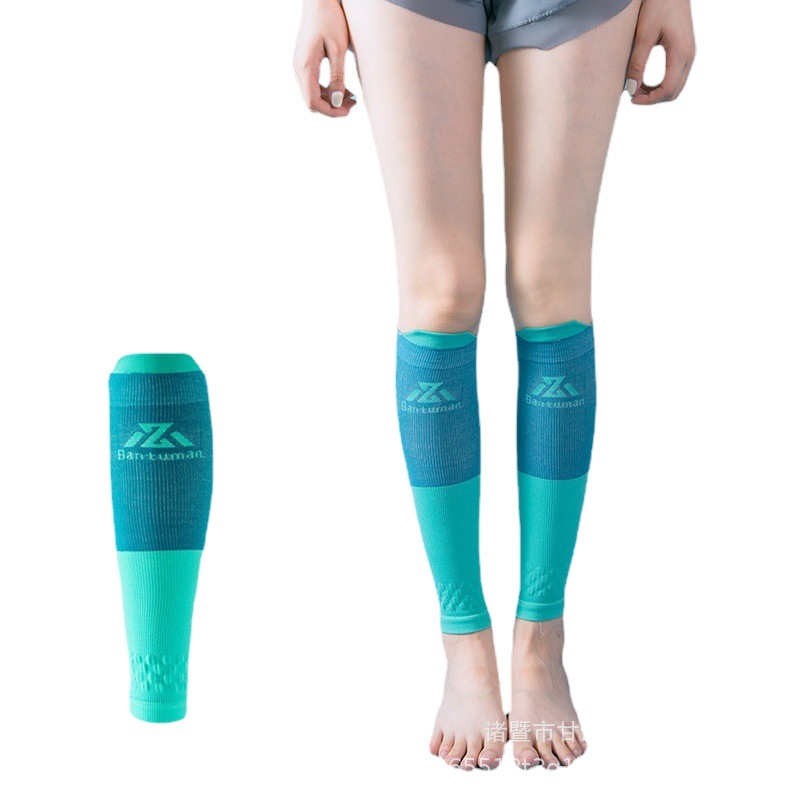 Polainas deportivas presión mangas de pantorrilla fitness al aire libre correr saltar la cuerda equitación escalada equipo de protección de secado rápido de compresión Generación de cabello