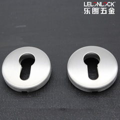 Stainless steel 304 plug cover for factory wholesale, European standard lock core cover, split lock cover decorative hardware lock accessories