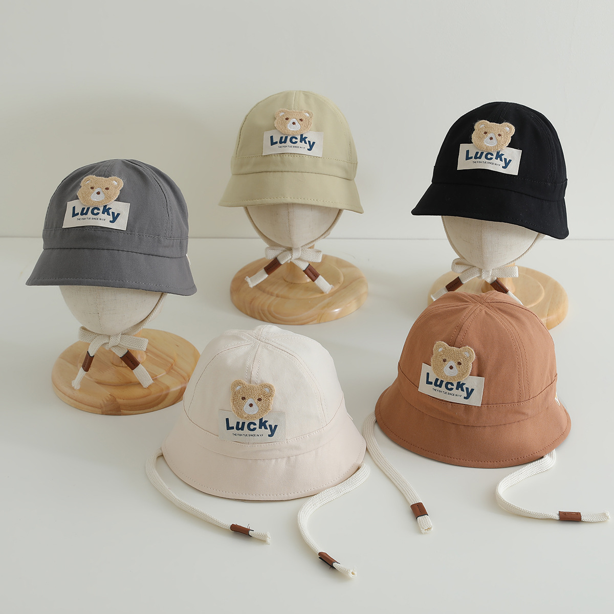 Sombreros para bebés otoño-invierno sombreros de pato para bebés osos para niños y niñas sombreros de béisbol para niños primavera- Otoño 2024 nuevo