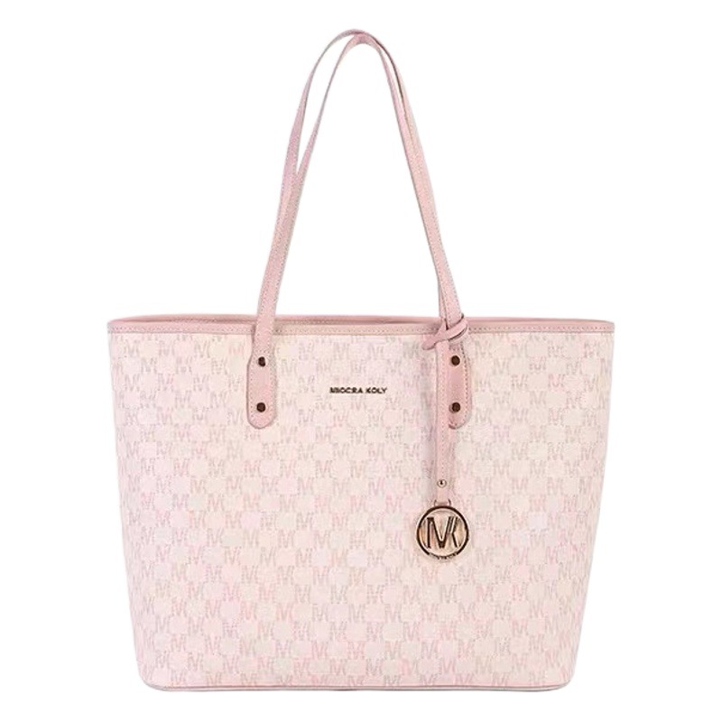 Bolso tote de flor de cerezo francés para mujer 2025, nuevo bolso de mano nicho para viajeras, bolso de hombro de gran capacidad.