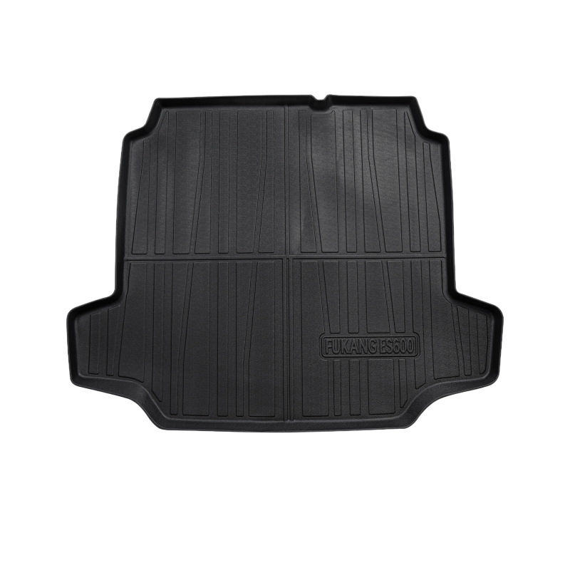 Suitable for 25 Models of Dongfeng Fukang Es600 Sundae, Modified Anti-Scratch Tpe Rear Trunk Mat, Special for Modification, with Separate Backrest