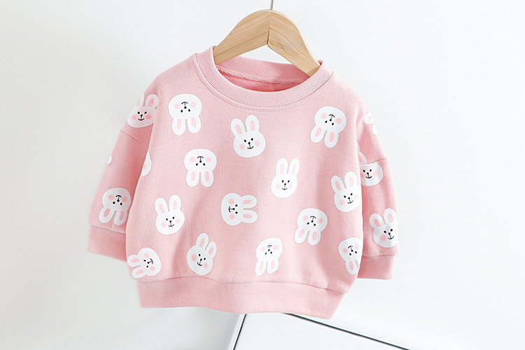 Casual Rabbit Letter Duck Cotton Boys Clothing Sets display picture 6