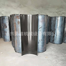 矿用搪瓷溜槽建筑施工物料输送设备井下煤矿U型溜煤槽搪瓷溜煤板