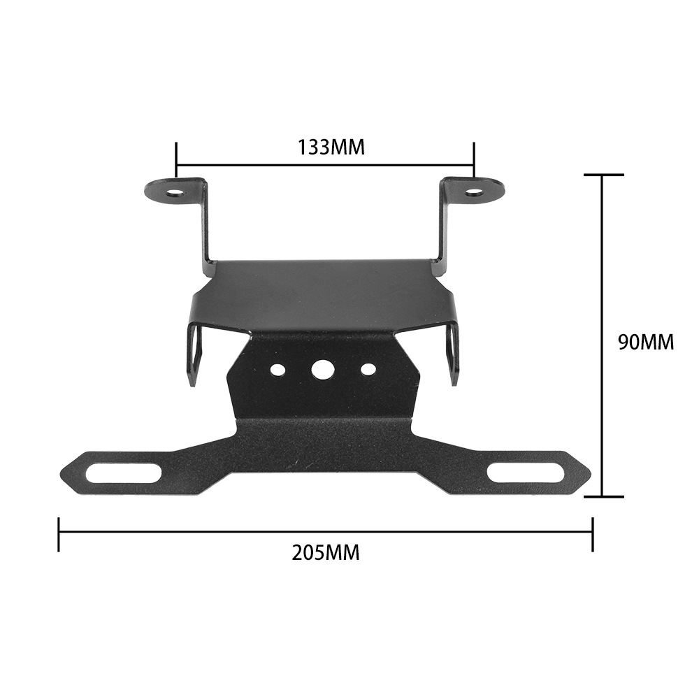 Suitable for HO CB125R/CB150R/CB250R/CB300R modified license plate frame short tail rear license plate frame 18-24