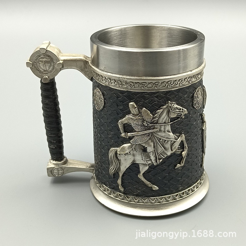 전쟁 말 맥주 머그잔