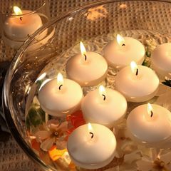 茶蝋無煙浮水ろうそく球形水上ろうそくバレンタインデー結婚誕生日告白浮遊メーカー