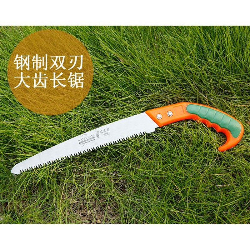 果树锯园林锯锯子木工手锯工具家用折叠木工锯木头小据子小型批发|ru