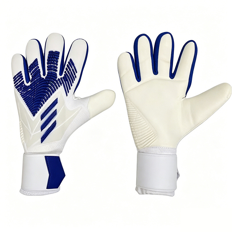 Fábrica directa de guantes de portero de fútbol de látex grueso antideslizante guantes de portero cómodos y transpirables para hombres y mujeres