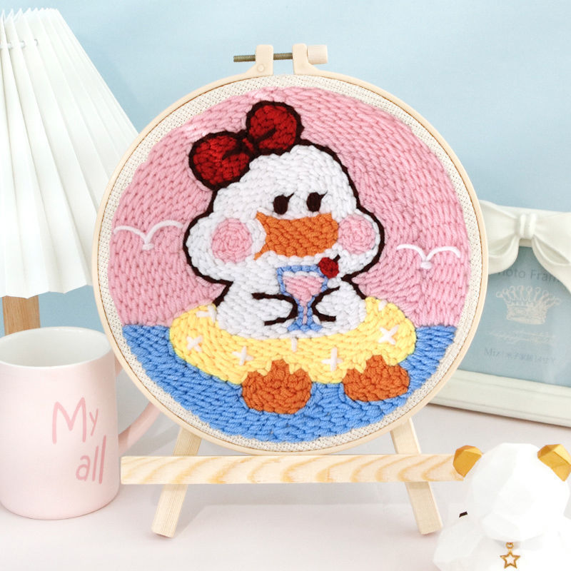 ロシアのスタンプ刺繍手作り diy ウール絵画カップルヘビ年装飾品刺繍ギフト材料パッケージ|undefined