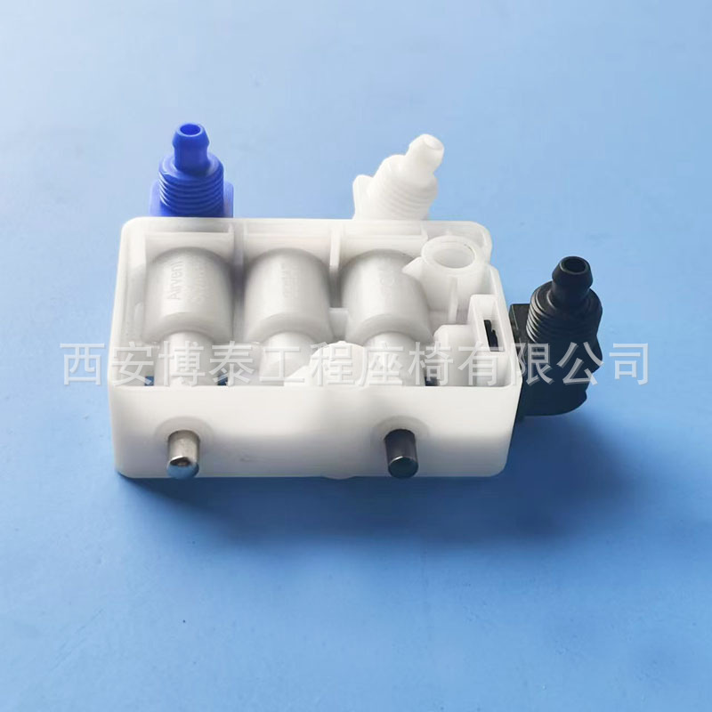 Válvula de control cabeza de metal accesorios para camiones válvula de control de aire amortiguación de aire base del asiento válvula de control de airbag válvula de altura