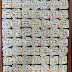 景德镇纯手工手绘姓氏冰箱贴居家好物装饰冰箱超合适送亲友伴手礼