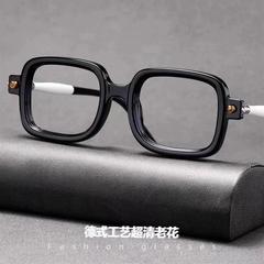 ドイツの工芸の手の太い枠の老眼鏡の男性の青い光の保護の目の中高年の老眼鏡