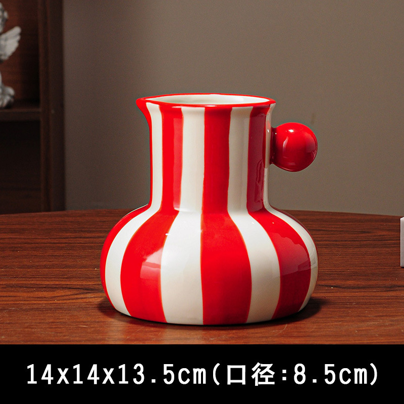 Vaso tipo pot - rojo