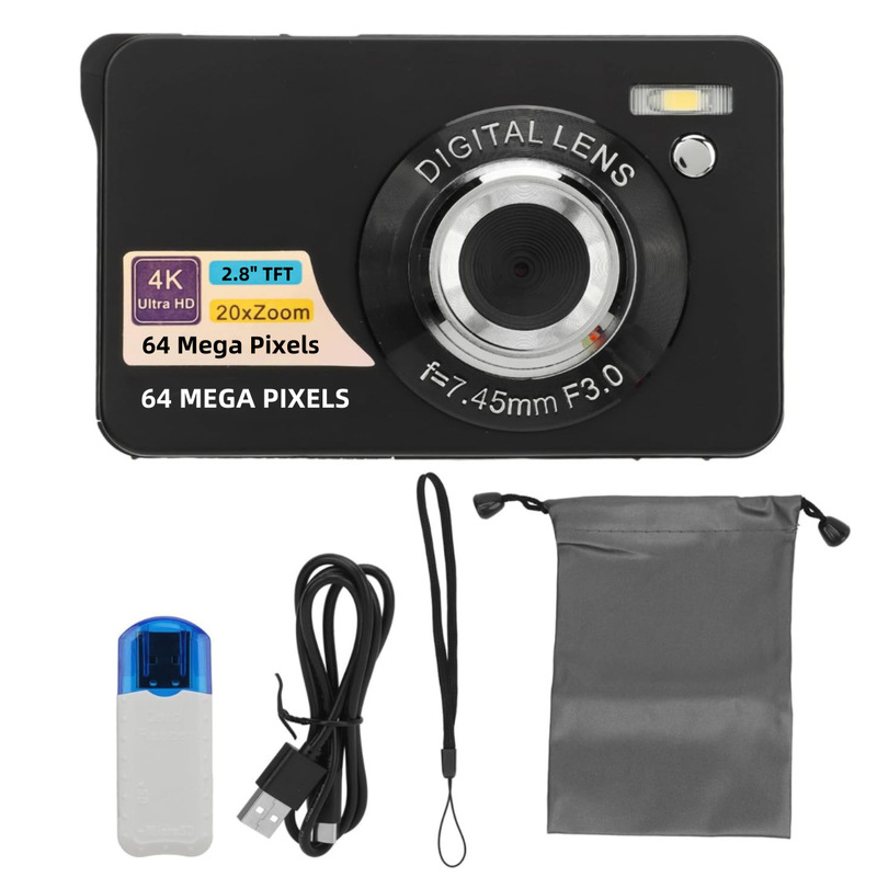 4K cross-border English e-commerce 56 million pixel HD ordinary digital camera camera home OLS64M