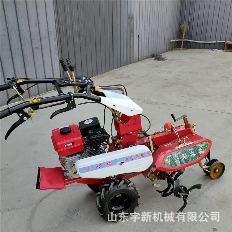 烤烟种植封沟机大葱开沟培土机 柴油田园管理机