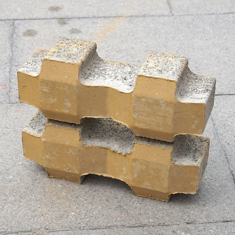 井字砖停车场庭院小隔热保温施工简便抗风化耐磨损抗压本地发货