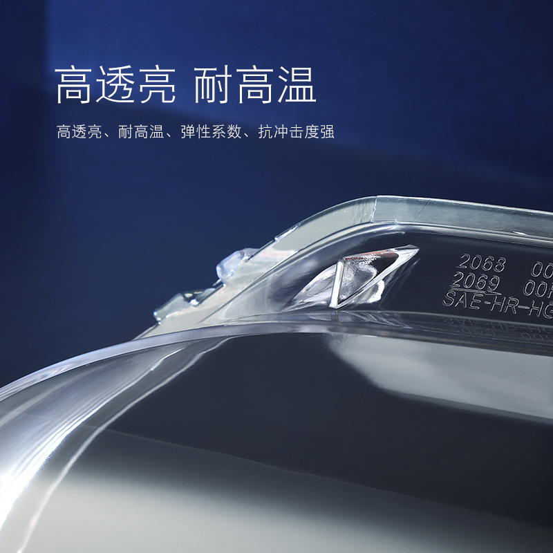 Adecuado para 06-09 BMW Serie 3 cubierta de la linterna E92 sedán de dos puertas corriendo faro cubierta de la lámpara Shell faro máscara