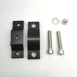 Light Tube Clamp Motorcycle Spotlight Bracket Bumper Fixed Extension Frame Light Tube Clamp Galvanized Pipe Galvanized Pipe Clamp