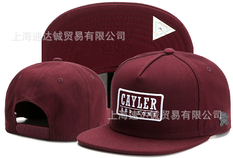 Mayorista comercio exterior sombrero plano sombrero ajuste sombrero sombrero de automóvil sombrero de moda americana sombrero de sol sombrero de sol