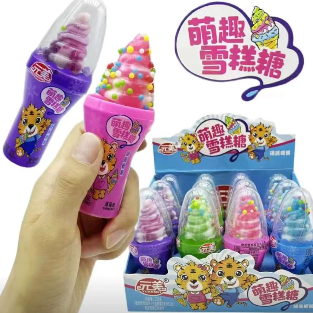 Юань Мэй Мэн забавное мороженое сахар мороженое Твердые конфеты 12/коробка