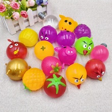 抖音同款发泄球可爱减压番茄猪头水球捏捏乐儿童创意整蛊玩具批发