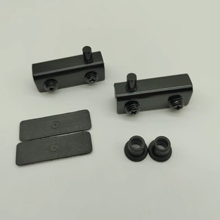 定制加工 亚克力玻璃门铰链 可夹7mm玻璃门门夹