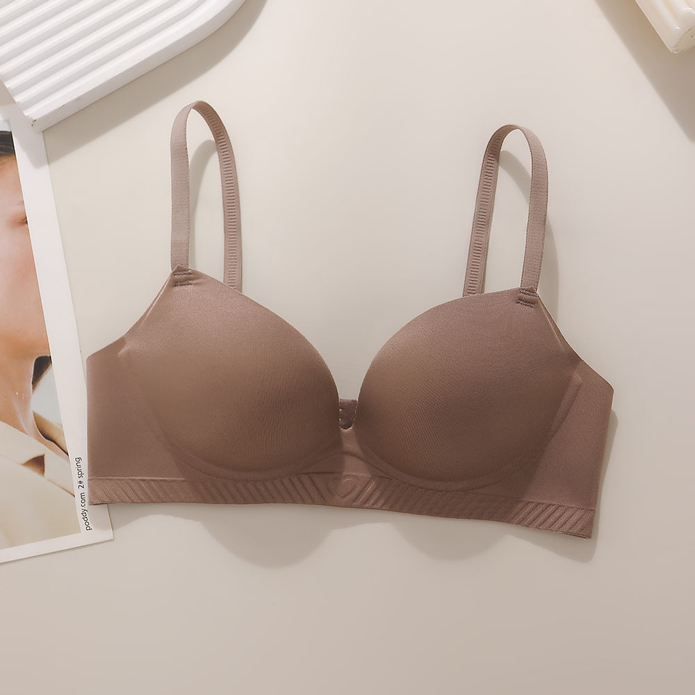 Venta directa de fábrica comercio electrónico transfronterizo Sudeste de Asia Vietnam Tailandia damas sin costuras sujetador de recogida lateral cómodo