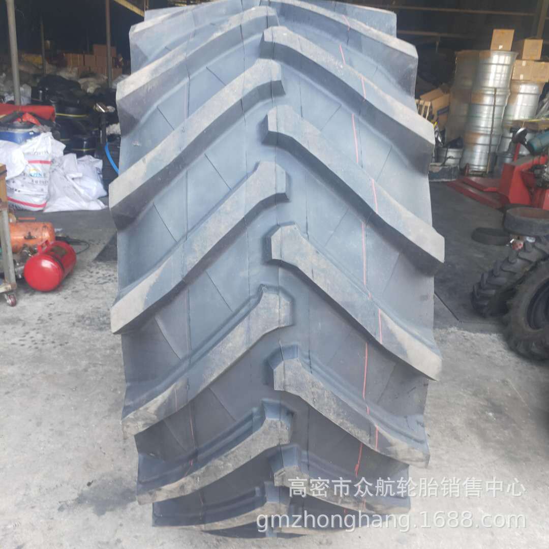 农用拖拉机轮胎 710/75R32 农用子午线轮胎 R-1W人字真空轮胎