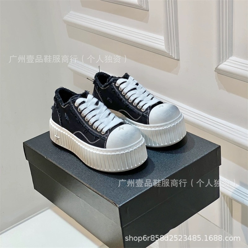 2.0 더티 슈즈 블랙 하이 버전(한 사이즈 더 큼)