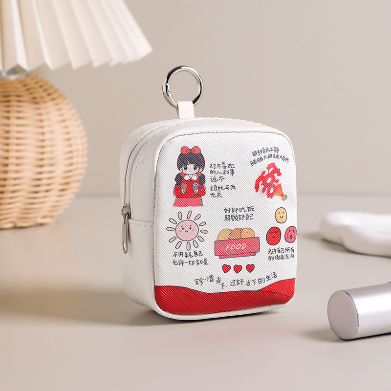 Nueva bolsa de cambio para mujeres, bolsas de tarjetas compactas para estudiantes, bolsas de monedas para niñas, lindas mini bolsas, auriculares