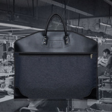 高端奢华西装袋现货商务出差西服手提袋衣物收纳折叠拉链防尘袋