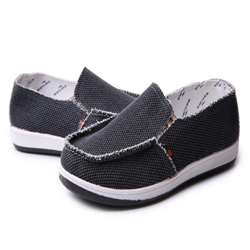 Herren-Sneakers aus Canvas mit Fußgewölbeunterstützung, leichte Sneakers, Schuhwerk_voghion.com