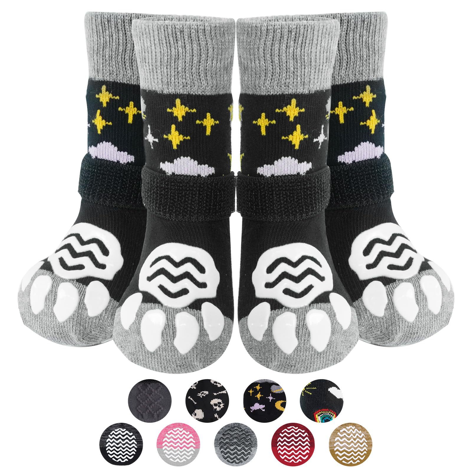 검은색과 회색 발톱