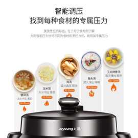 九阳电压力锅压力煲家用智能自动6L高压电压力锅双胆3-6人60C81