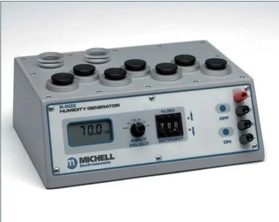 供应S503湿度校验仪 10-90% RH 步进 0.1% RH