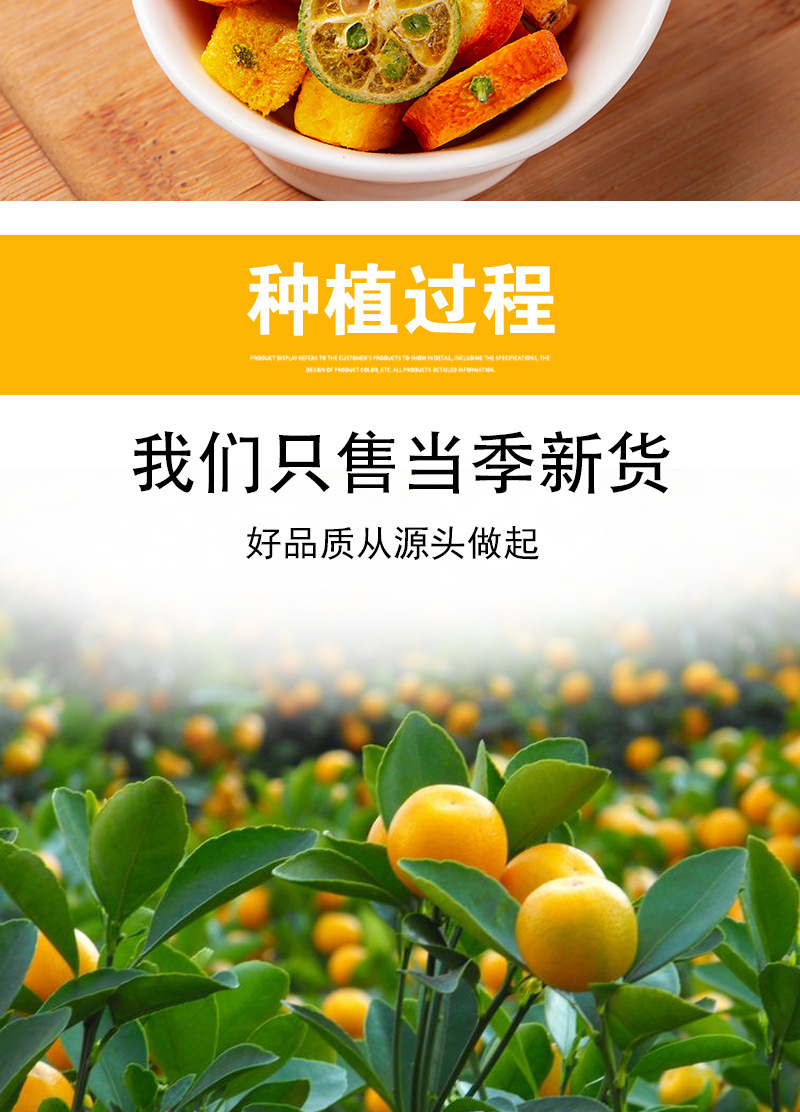 Lemon, Green Kumquat & Passion Fruit Cold-Brew Tea — Freeze-Dried Fruit Herbal Blend, 500g Loose in use