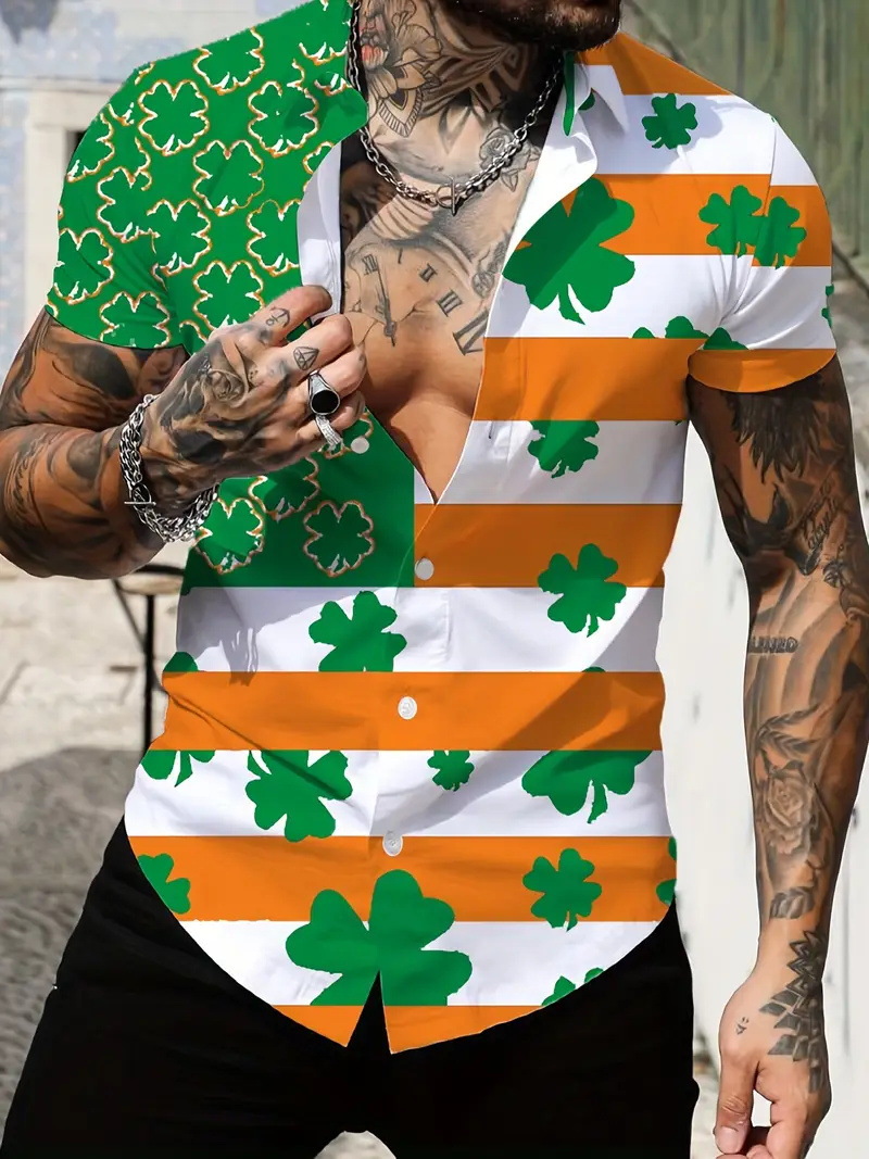 2024 verano nuevos hombres jóvenes vitalidad estilo universitario tendencia camisa de manga corta casual diaria coreana MB1