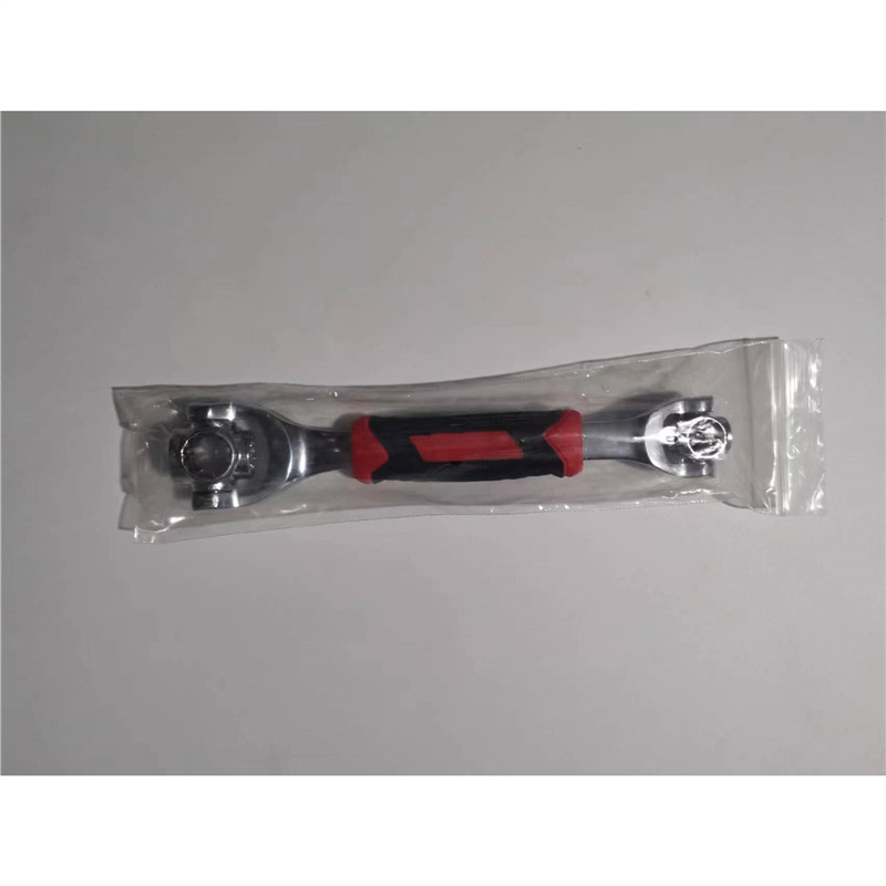 Llave de trinquete de doble cabeza ciruela de ocho en uno métrico del fabricante manguito giratorio universal a prueba de explosiones de múltiples cabezales 48 en uno